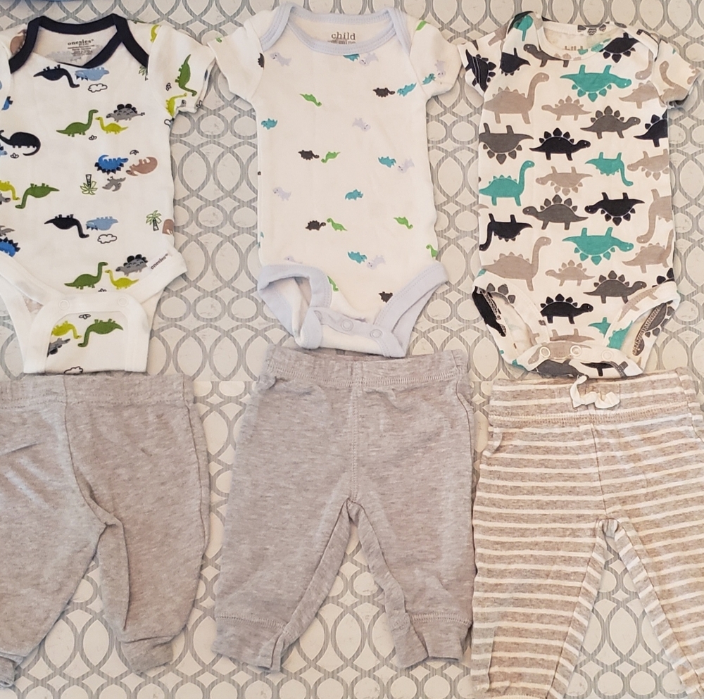 Dino Pant Sets | 6 pieces